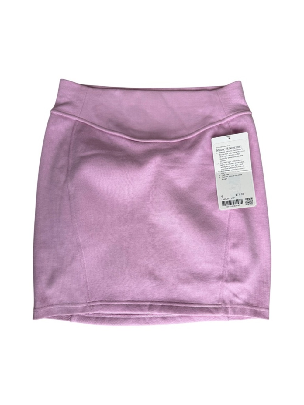 Lululemon Scuba High-Rise Mini Skirt Size- S
